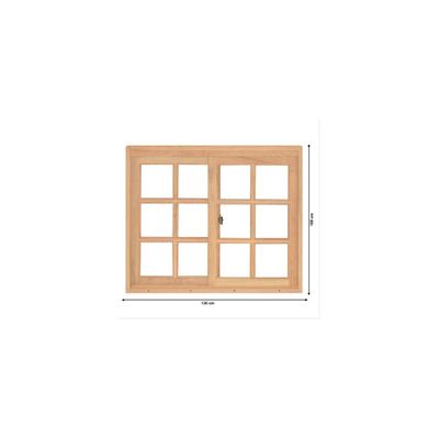 Janela De Correr Lisa Je221 Esel 100x120x12cm Wt