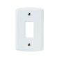 Placa 1 Posto 4x2 Vertical Tramontina Lux2 Branca