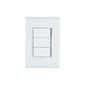 Interruptor Simples Tramontina Liz com 3 Teclas 10A Branco