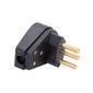 Plugue Tramontina Triangular 3p 20 Amperes 250v Preto