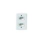 Tomada Lux2 Universal 20a Dupla Tramontina Cor Branco