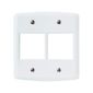 Kit Placa Tramontina Lux² 4x4 4 Modulos Kit 10 Unidades