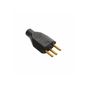 Tomada elétrica Tramontina plug macho 57402/003 con 1 tomas