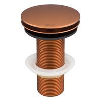 Válvula Click Redonda para Banheiro Fani Rosso Vecchio