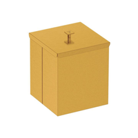 Lixeira Tramontina Luz em Aço Inox Dourada 4,5L