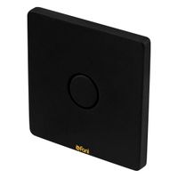 Acabamento para Válvula de Descarga Fani 590 Preto Fosco