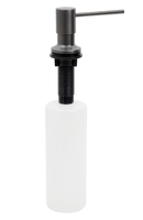 Dosador de Sabão Inox Black Tramontina com Recipiente Plástico 500ml