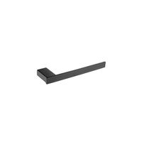 Porta Toalha de Rosto Lexxa Linha 71 Preto Fosco