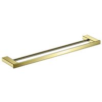 Porta Toalha Duplo Lexxa Linha 71 Dourado