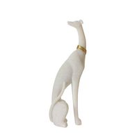 Escultura Galgo Ingles 37cm - Home Collection