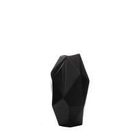 Vaso Decorativo Facet Preto 20cm - Home Collection Vaso Decorativo Facet Preto 20cm - Home Collection