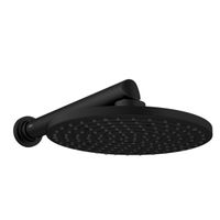 Chuveiro Parede Deca Aquamax Preto Fosco Com Tubo 21cm