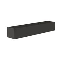 Cachepot Metal Preto Mart