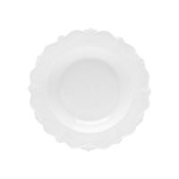 Conjunto De Pratos Fundos Fancy Branco 20,5cm 6 Peças Wolff