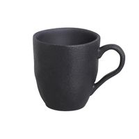 Conjunto com 4 Canecas Orgânico Preto Matte 273ml Porto Brasil