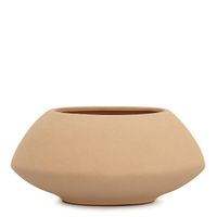 Cachepot Ceramica Bege