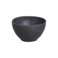 Conjunto com 6 Bowl Orgânico Preto Matte 558ml Porto Brasil