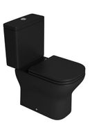 BACIA SANITARIA P/CX ACOPLADA AXIS EBANO FOSCO