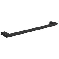 Porta Toalha Barra Deca Versa 60cm Preto Fosco