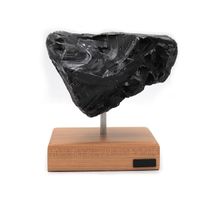 Escultura Pedra Obsidiana Preta Grande – Goods Br