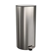 Lixeira Redonda com Pedal Inox Deca Suprema 30 Litros