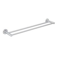 Porta Toalha Toalheiro Duplo Deca Soho 60cm Cromado