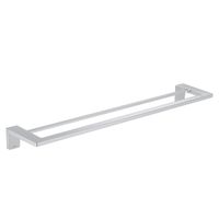 Porta Toalha Toalheiro Duplo Deca Nomus 60cm Cromado
