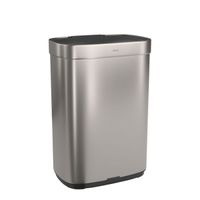 Lixeira Sensor Deca Suprema Quadrada Inox 50 Litros