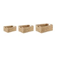 Cesto Fibra Natural Grande Bege