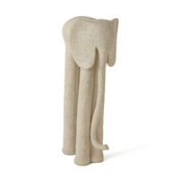 Escultura Polirresina Elefante Cinza - Mart