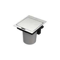 Lixeira De Embutir Next Inox Com Sensor E Balde Plástico 5l