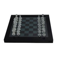 Xadrez Decorativo com Peças de Vidro – Goods Br