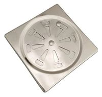 Ralo/Grelha Abre/Fecha Inox 10x10cm Flvx Hidro