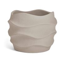 Cachepot Cimento Bege Mart