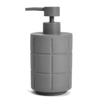 Porta Sabonete Liquido Cimento Cinza