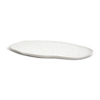 Bandeja Cerâmica Off White - Mart