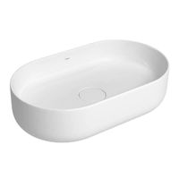 Cuba Apoio Deca Slim Oval 50cm Branco