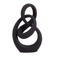 Escultura Polirresina Preto - Mart