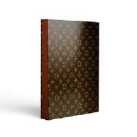 Caixa Livro LV Dourado Sobre Marrom - Goods Br