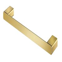 Porta Toalha Barra Rosto Docol Flat Ouro Polido