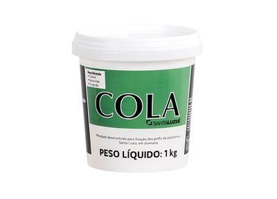 COLA A BASE DE POLIMEROS 1 KG, SANTA LUZIA COLA A BASE DE POLIMEROS 1 KG, SANTA LUZIA