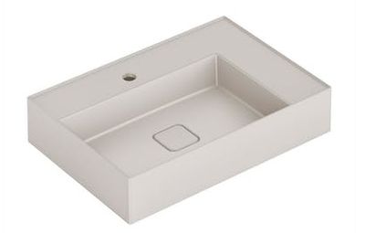 CUBA APOIO RETANGULAR COM MESA 600X415 PLATINUM P8 CHAMPAGNE, INCEPA