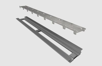 RALO LINEAR INFINITY PVC TAMPA OCULTA 130CM, ELLEVE