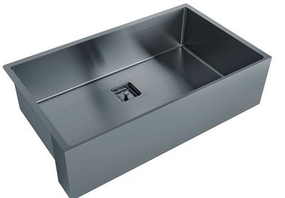 CUBA PRIMACCORE FARM SINK BLACK MATT 740X430, DEBACCO