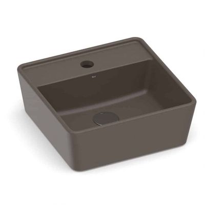 CUBA DE APOIO 350X350 COM MESA OPTICA CQ35, CAFÉ, ROCA