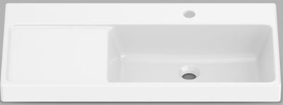 CUBA DE SOBREPOR 800X380 OPTICA L80, BRANCO, ROCA