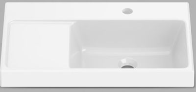 CUBA DE SOBREPOR 600X380 OPTICA L60, BRANCO, ROCA