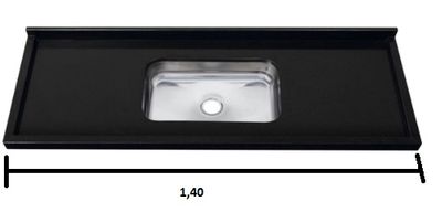 PIA GRANITO PRETO 1,40M, VALDERI PEREIRA GAMA