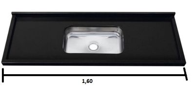 PIA GRANITO PRETO 1,60M, VALDERI PEREIRA GAMA