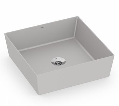 CUBA DE APOIO QUADRADA SEM MESA D2 DESIGN, CELITE